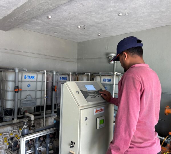 automated irrigation and fertigation unit